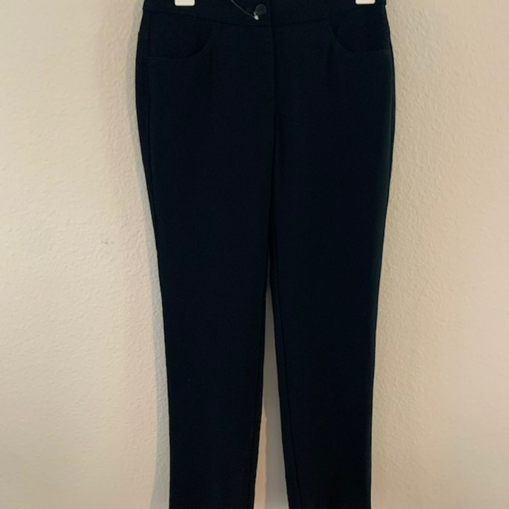 Chanel Uniform Pants Size 2 34 Black Ankle